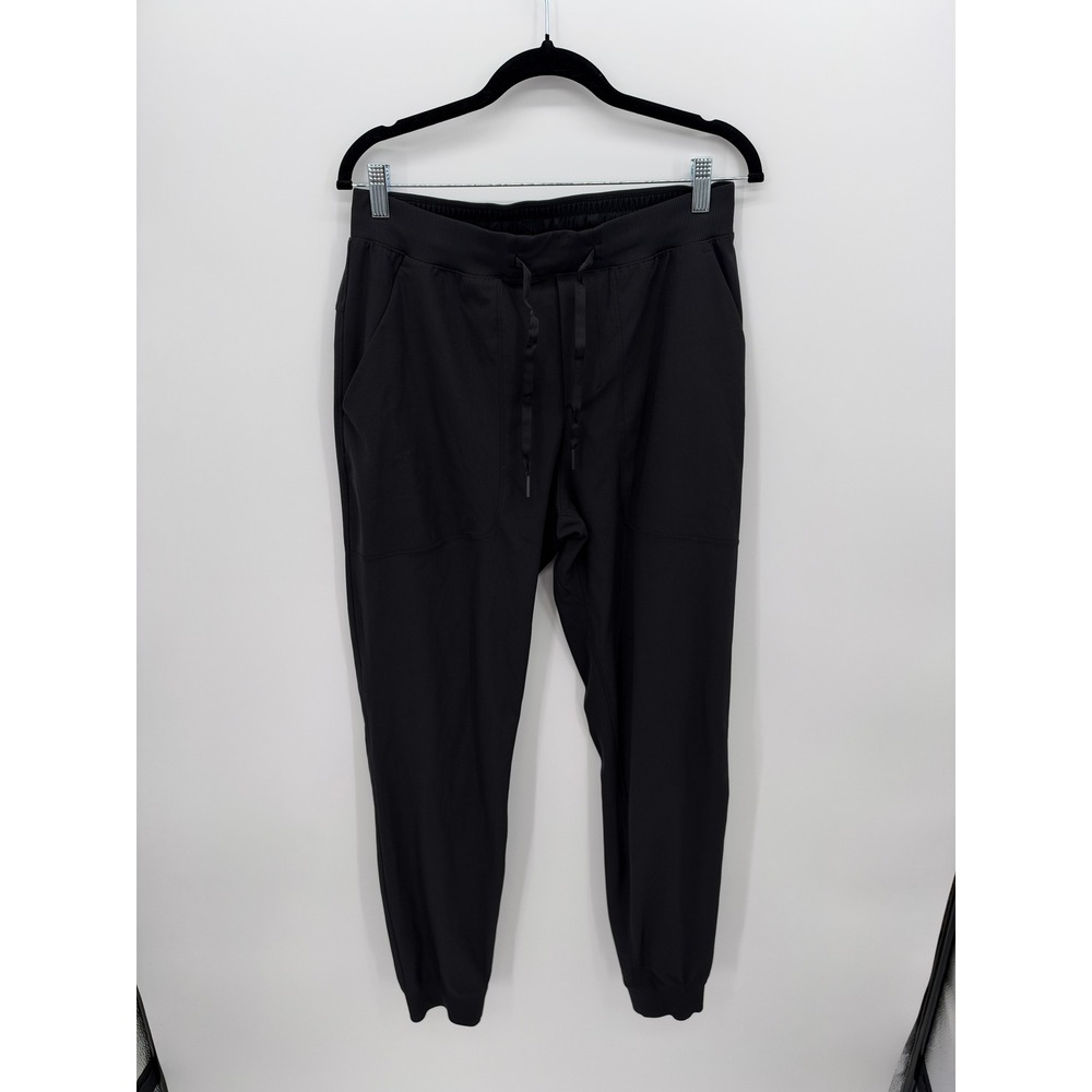 Lululemon Mens ABC Jogger Warpstreme Black Classic Fit Size Medium LM5BKRT